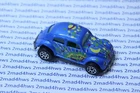 VINTAGE '96 Hot Wheels PACKAGE pull VW BUG Volkswagen blue MOD BOD cosmic 7SP