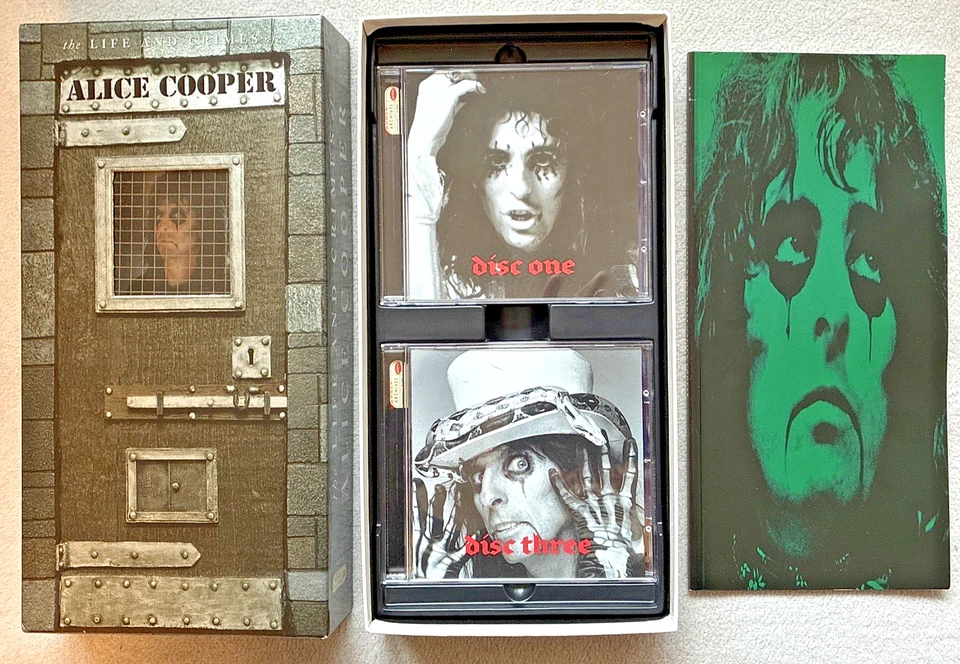 the LIFE AND CRIME of ALICE COOPER * 4 Disc Set - BOX inklusive BOOKLET * TOP * - Bild 4 von 4