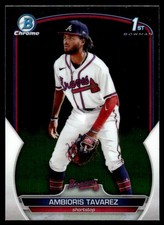 Ambioris Tavarez 2023 Bowman Chrome Prospects #BCP33 Atlanta Braves 30638