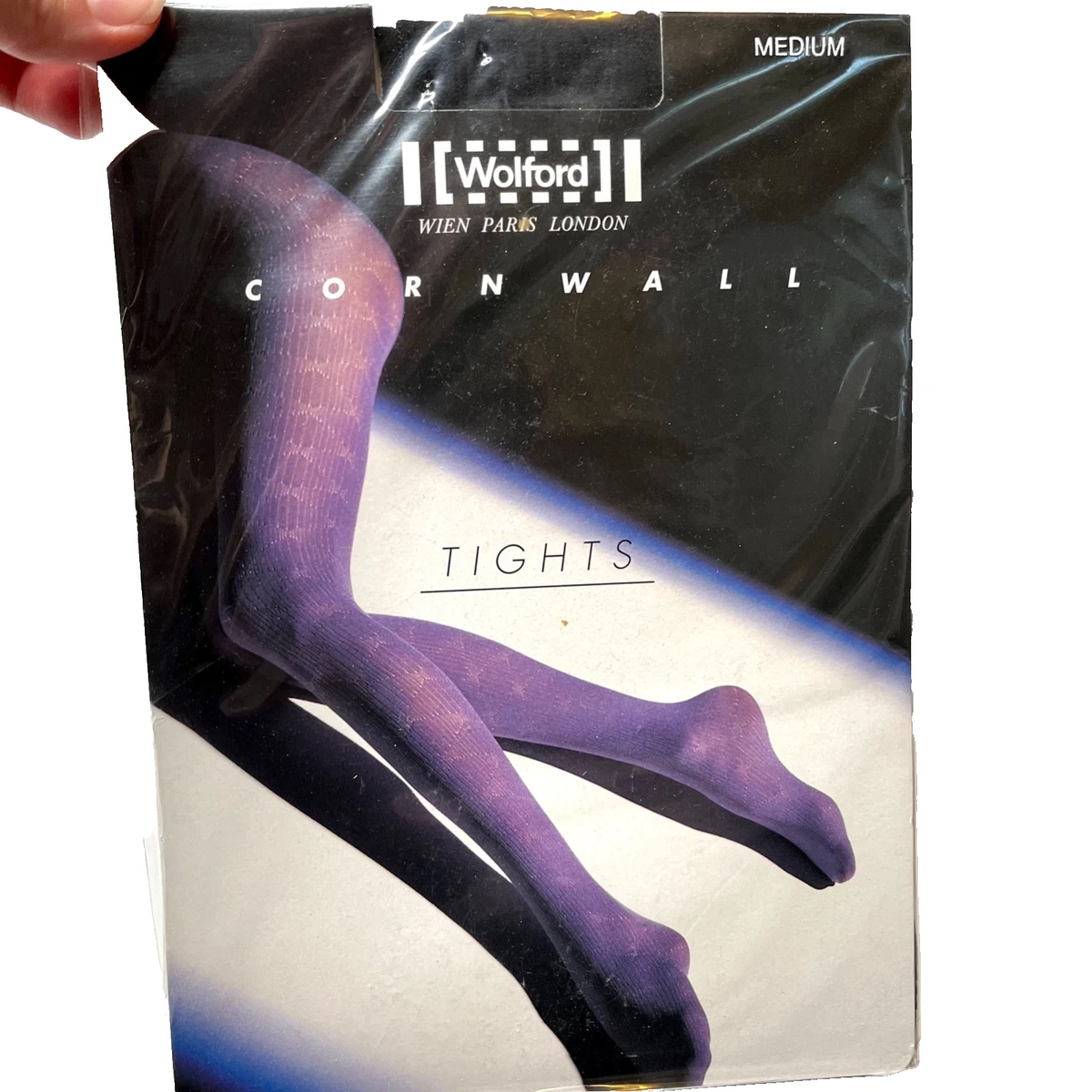 Collant Wolford - Taille S - Couleur Noir/Cendre - Neuf Avec étiquettes - Qualité Premium