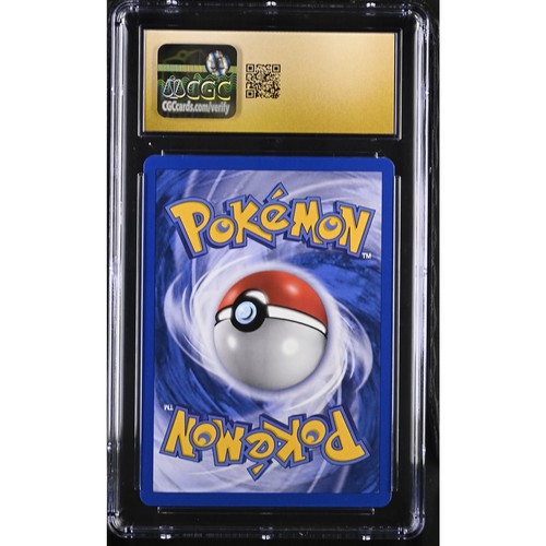 CGC 10 PRISTINE Omastar 1st Edition 40/62 Pokémon 2000 Dutch Fossil (PSA/BGS) - Picture 2 of 2