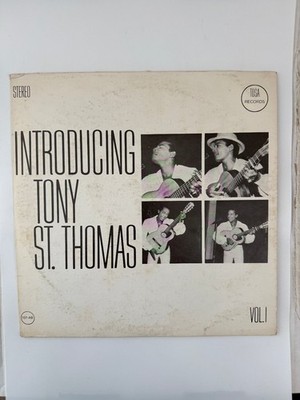 Tony St. Thomas - Introducing Tony St. Thomas 12'' Record 1969 Tosa Records