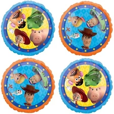Anagram Toy Story Party Supplies Balloons 4 Pack Licensed Mylar foil Birthday
