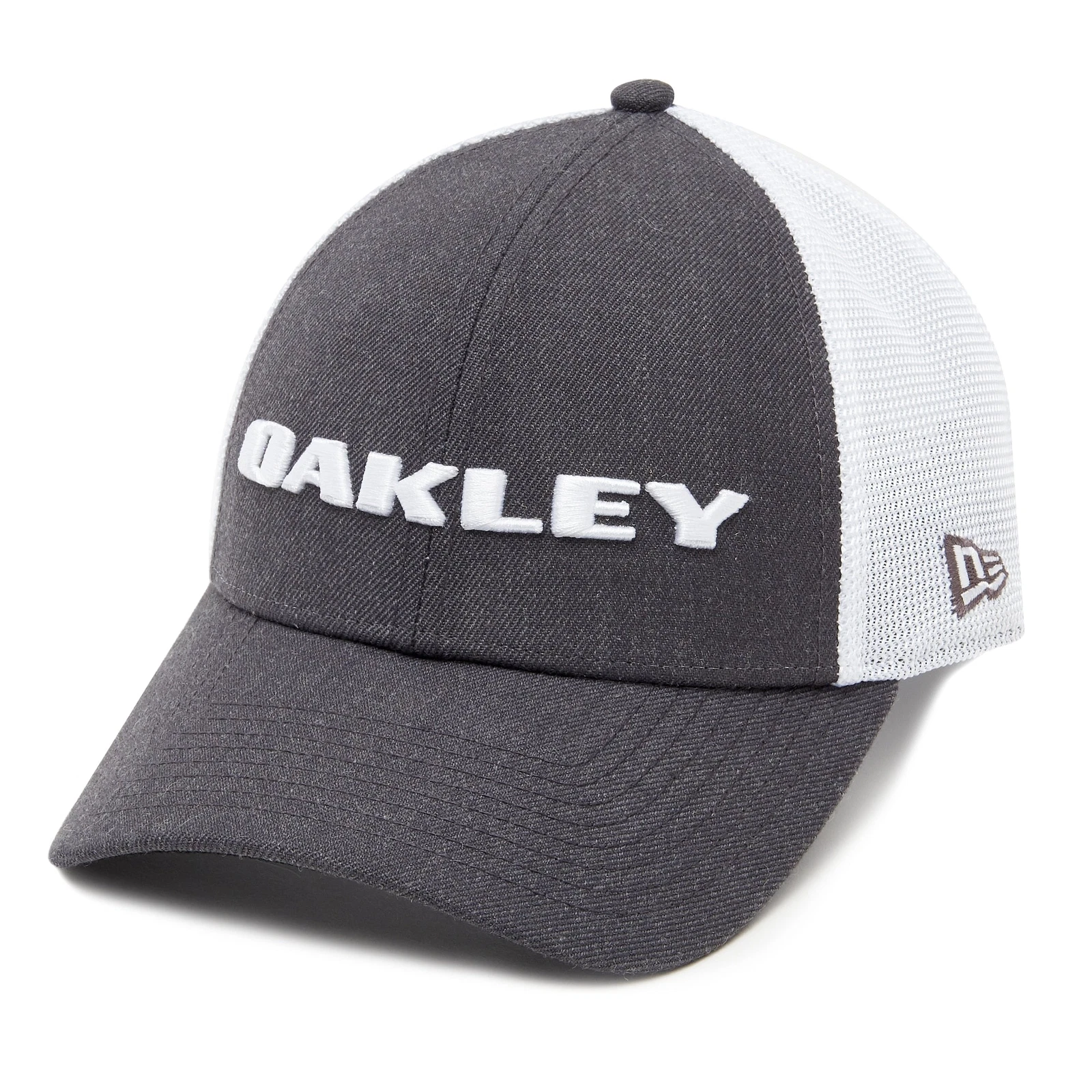 [911523-00N] MENS OAKLEY HEATHER NEW ERA HAT - GRAPHITE