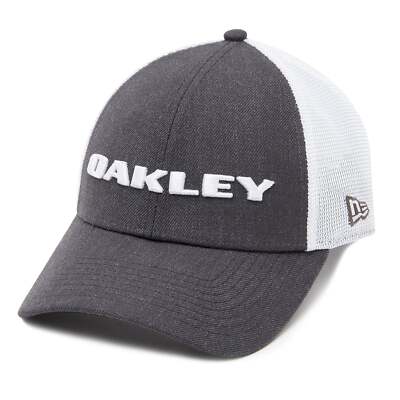 [911523-00N] MENS OAKLEY HEATHER NEW ERA HAT - GRAPHITE