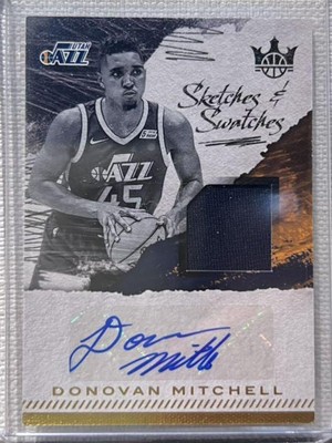 Donovan Mitchell Rookie Jsy Auto /399 | eBay