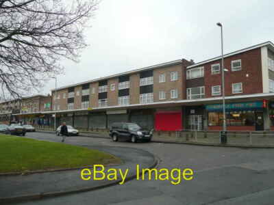 Foto 6x4 Geschäfte an der Fairfax Road, Turves Green West Heath\/SP0277 Beachten Sie die c2009