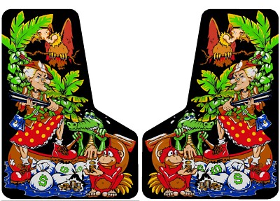 Bally Midway Granny And the Gators Arcade Cabinet Decals FINALLY AVAILABLE!!!!