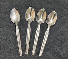 4pc Enjoy Grapefruit Spoons 5 3/4   Rogers Grapefruit Spoon Stainless Steel