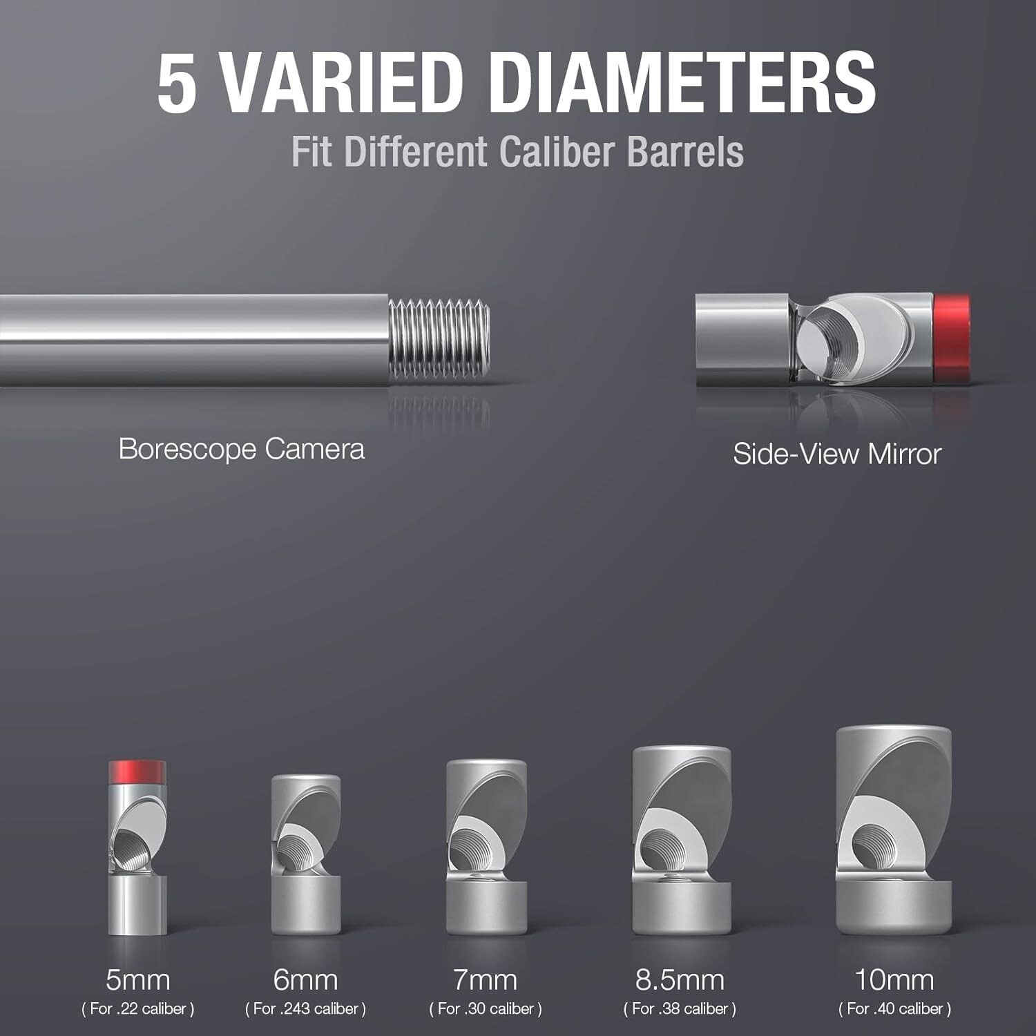 Borescope Teslong NTG200H 0.2 inch Barrel Bore Scope 26 inch Gun