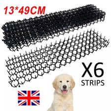6pcs Cat Scat Mat Spike Anti-Cat Prickle Strip Deterrent Garden Repellent Animal