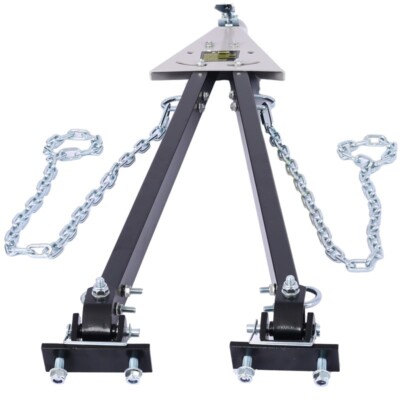 Adjustable 5000lbs Universal Car RV Tow Bar for Flat / Dinghy Towing 2'' Coupler