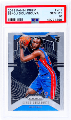 2019 Panini Prizm Sekou Doumbouya #261 PSA 10 Rookie RC | eBay