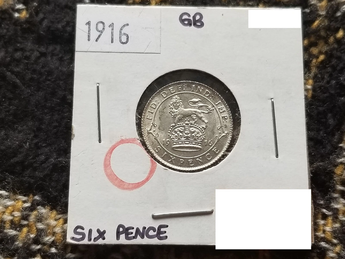 1916 Year UK Sixpences for sale | eBay