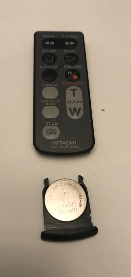 HITACHI VM-RME33A CAMCORDER REMOTE CONTROL - Image 4 of 4