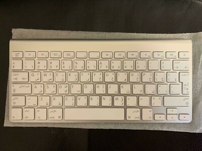Apple Original Wireless Keyboard A1314 MC184AB/A Tastatur, Arabisch