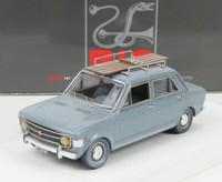 Modellauto Statisch Diecast Fiat 128 Mit Ski 1970 Modellbau Massstab 1/43