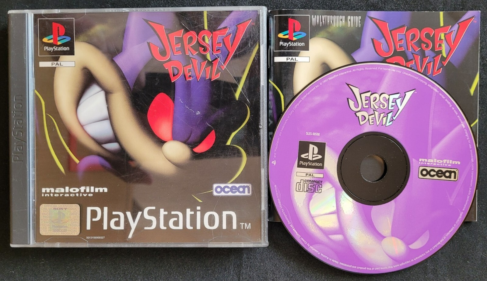Jersey Devil (Sony PlayStation 1, 1998) for sale online eBay