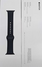 Genuine Apple Watch Sport Band 45mm M/L for Apple Watch Series 9 -Midnight