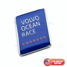 For VOLVO Rear Truck Ocean Race Blue Nameplate Logo Emblem Badge Sticker Sport