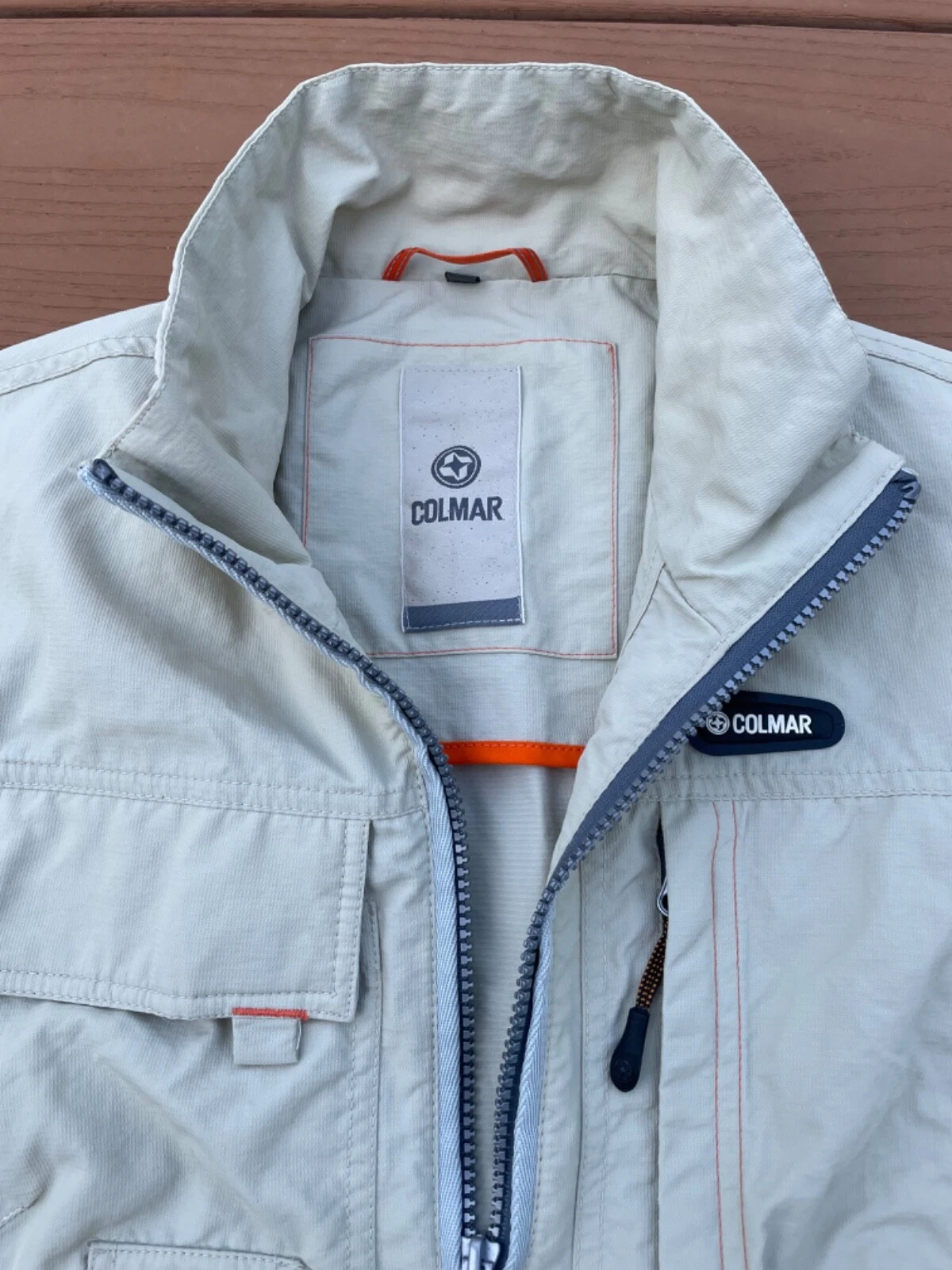 Colmar Canvas Utility Field Vest Outdoors Photography Fishing Pockets Size 48
