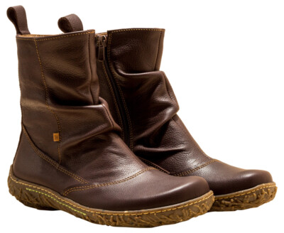 El Naturalista N722 women's boot- leather brown, winter, ankle