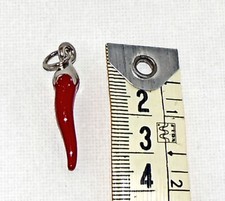 Rote Chili Glücksbringer Stahl 