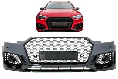 Frontstoßstange für Audi A4 B9 8W Limousine Avant 16-18 Quattro RS4 Look Gitte