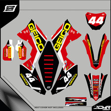 Kit Grafiche Adesivi Compatibili con HONDA CRF 250 300 450 2014 2015 2016 2017