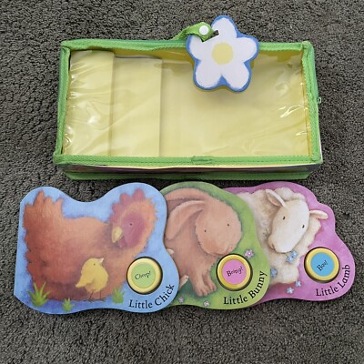 Noisy Farm Babies Books Bedtime Stories Board Book Animal Children  | No Sound