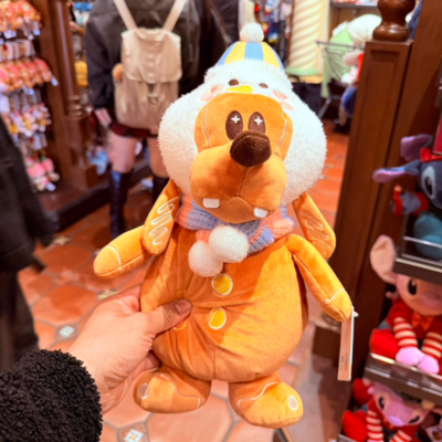 Disney 2024 authentic Christmas goofy gingerbread plush 10inches