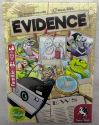 Jeu de cartes Evidence Board Game (version allemande/anglais) - Neuf et scellé - Photo 1/2