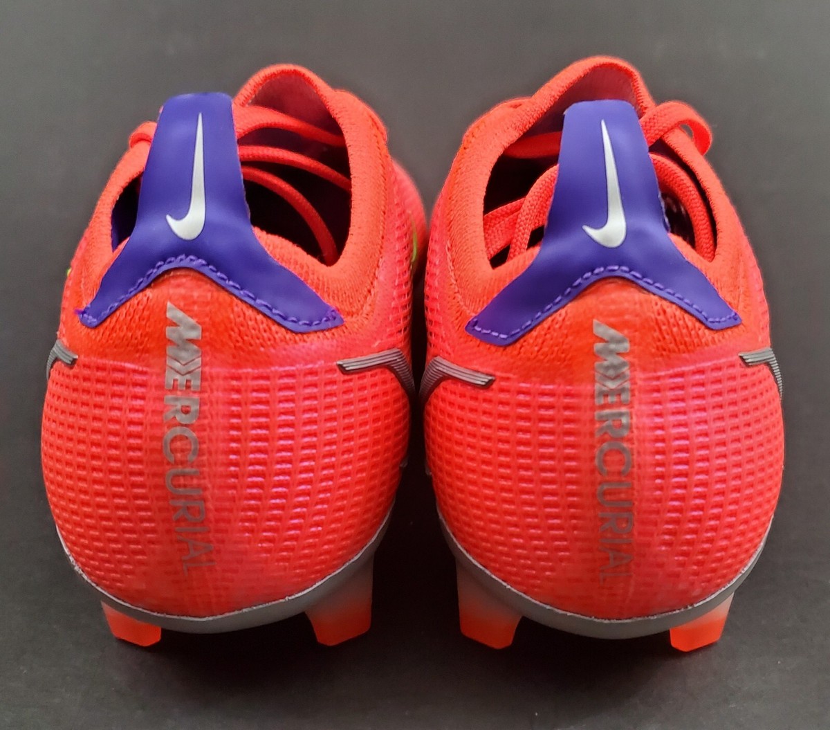 Nike Vapor 14 Elite FG, BrightCrimson/Metallic Silver, Size