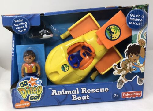 Fisher-Price Go Diego Go Animal Rescue Boat New Box may have wear - Picture 1 of 2