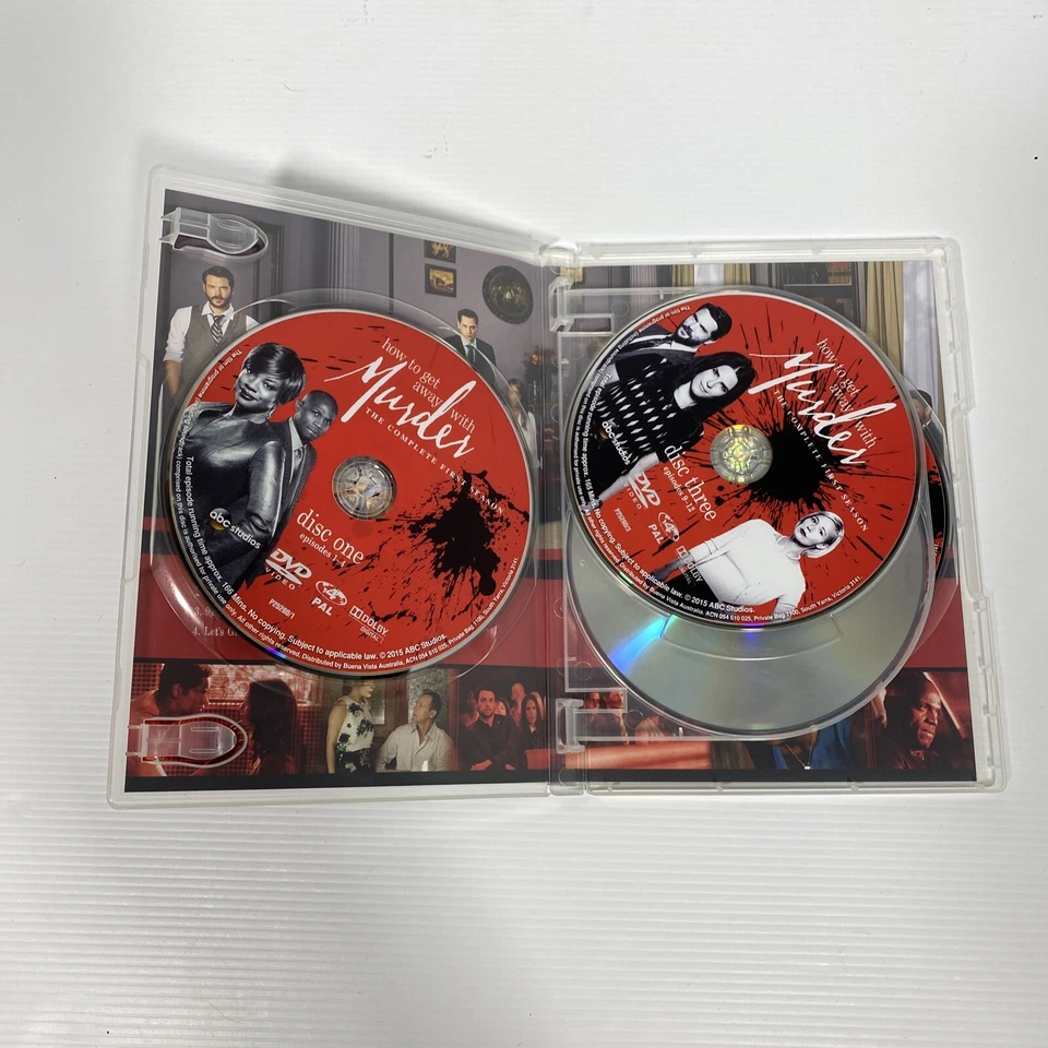 How To Get Away With Murder Season 1 - DVD - Region 4 - Fast Postage !! - Image 3 of 4