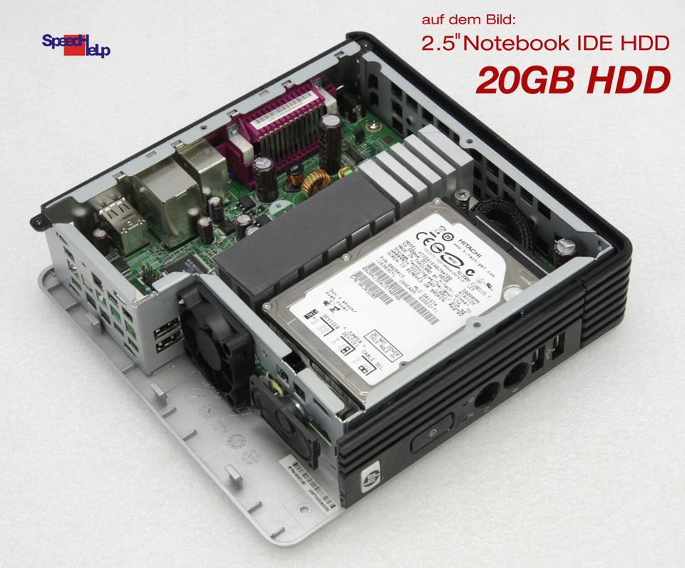 Hp Mini-Computer Pc for Windows 98 Old Dos Games 400mhz 20gb Hdd Rs-232 Parallel - Image 3 of 4