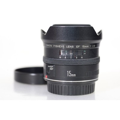Canon EF Fish-Eye / Fisheye 15mm F/2.8 - EF 15 Fischauge - Objektiv