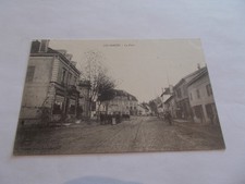 38  LES ABRETS  ISERE  LA PLACE ANIMEES VELO QUELQUES ATTELAGES COMMERCES 1907