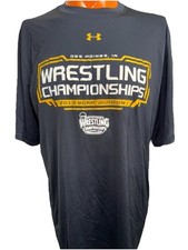 2013 NCAA Wrestling Championships T-Shirt Under Armour UA Men’s Size XL Loose