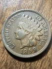 1899 Indian Head Cent Penny  VF Condition Nice Details “Actual Coin Pictured"