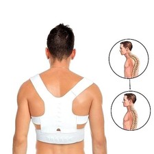 UNISEX Adjustable Posture Corrector Back Brace for Men & Women  Support Belt UK