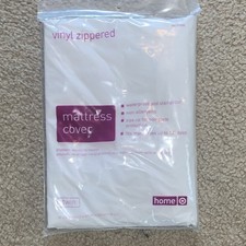 Target Twin Vinyl Zippered Mattress Protector Waterproof Non-Allergenic