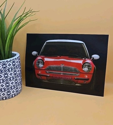 Mini Cooper  LET S JEKYLL & HYDE IT  3D Lenticular Motion 5x7 Postcard Unused 