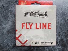 Perfect Hatch Guía Nivel Premium Fly Line con Lazo Wf8 Flotante Alta Visibilidad Amarillo