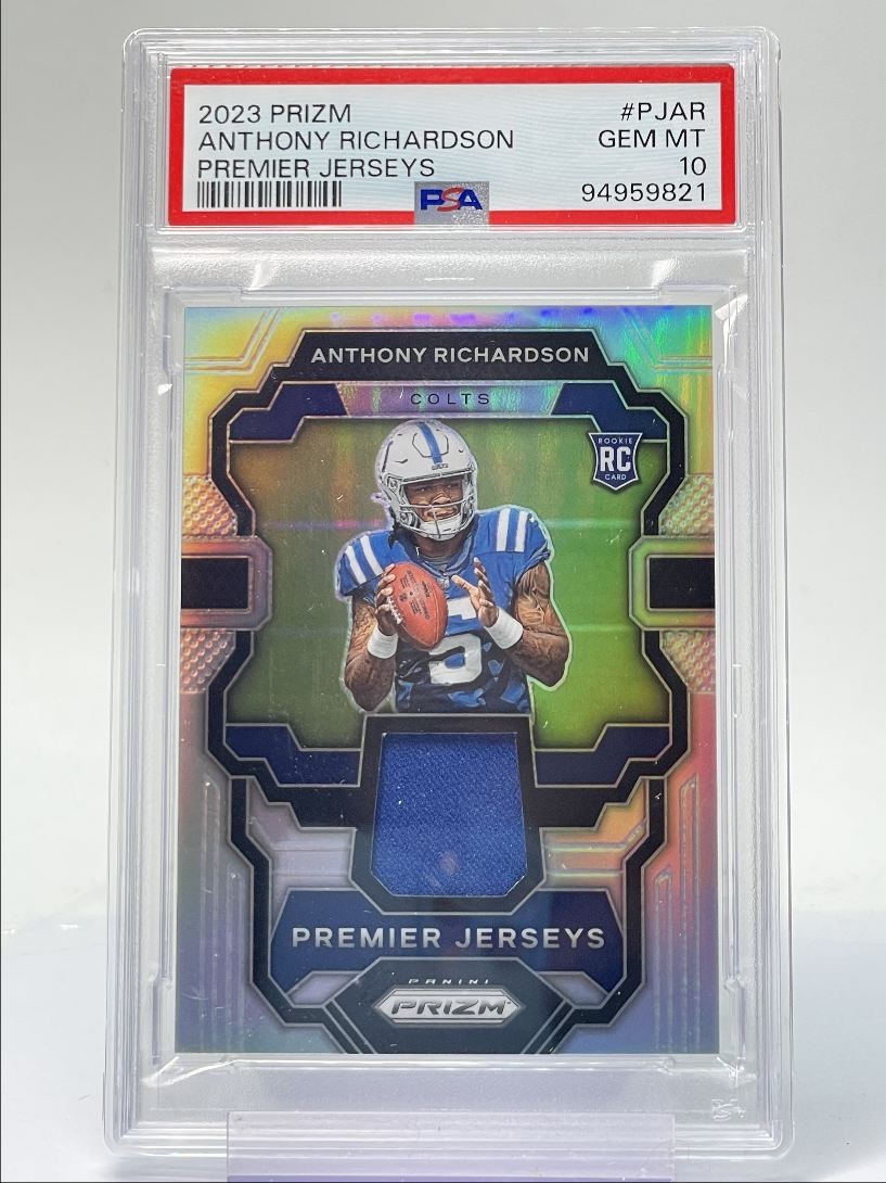 Anthony Richardson Panini Prizm Premier Jerseys #PJAR Base
