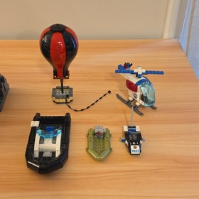 LEGO City Prison Island 60130 mostly complete with manuals