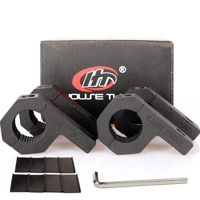 1 Inch Bar Clamp-Pack 4 Roof Rack Bar Mounts Tube Clamps Horizontal Bar Clamp