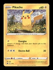 pokemon cards available at mcdonald's Pikachu Pokemon Card Holographic Credit Card Holographic Credit Card Skin –  Anime Town Creations main image 1