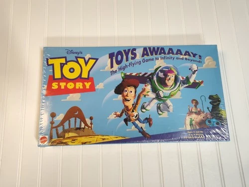 NEW SEALED VINTAGE 1996 TOY STORY TOYS AWAAAAY BOARD GAME MATTEL HTF NEW
