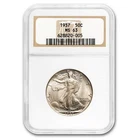 1937 Walking Liberty Half Dollar MS-63 NGC